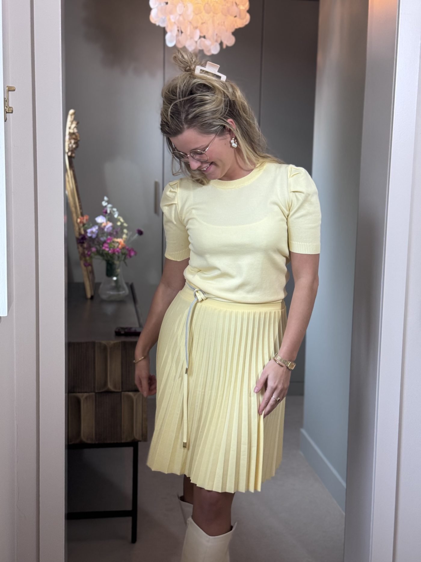 Maria skirt yellow