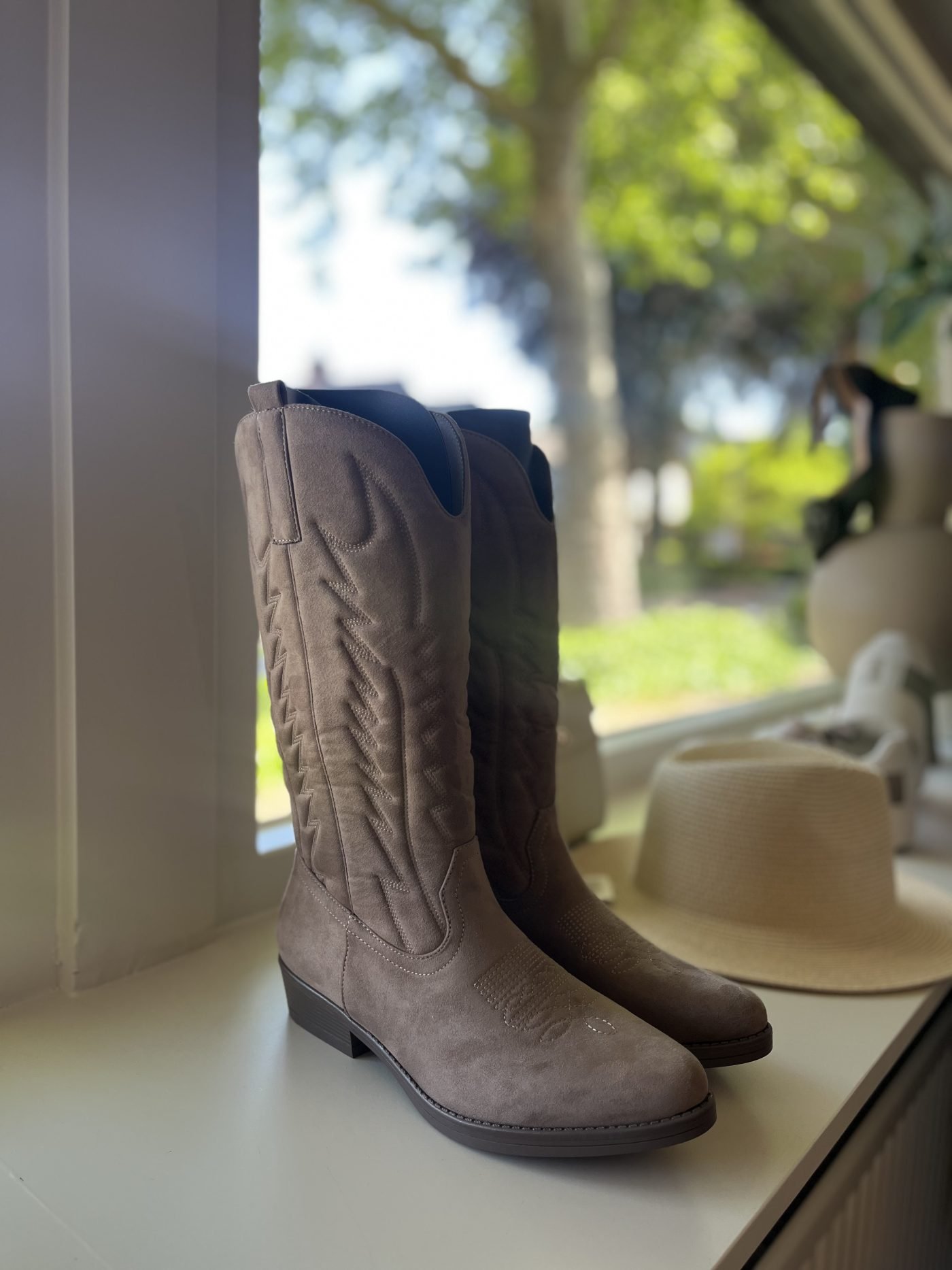 Cowboylaars Jip taupe