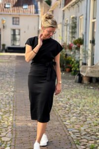 Bernice jurk zwart