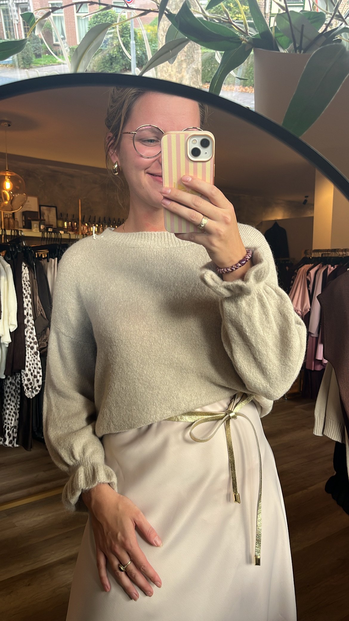Pipi trui beige