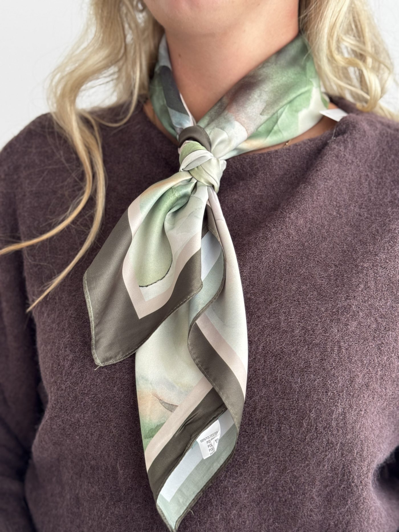 Shawl Lieke groen