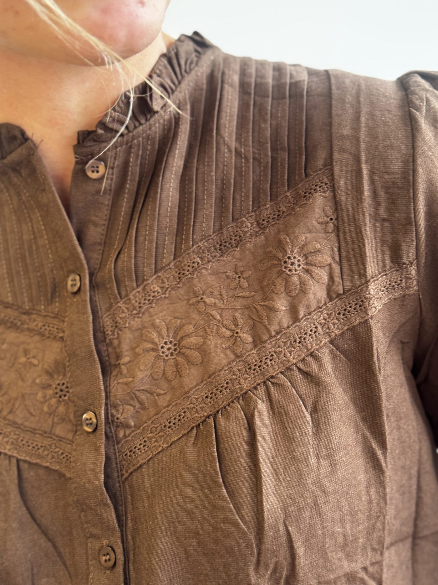 Choco blouse Maria