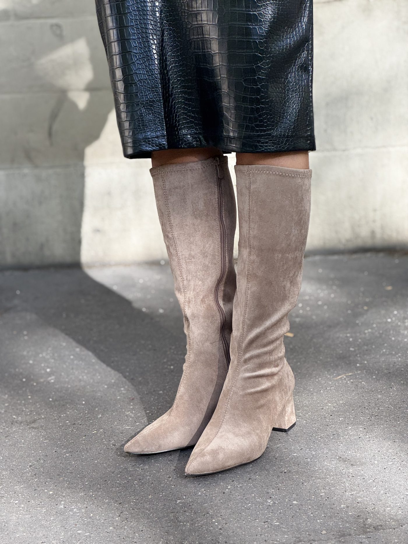 Janny laars beige