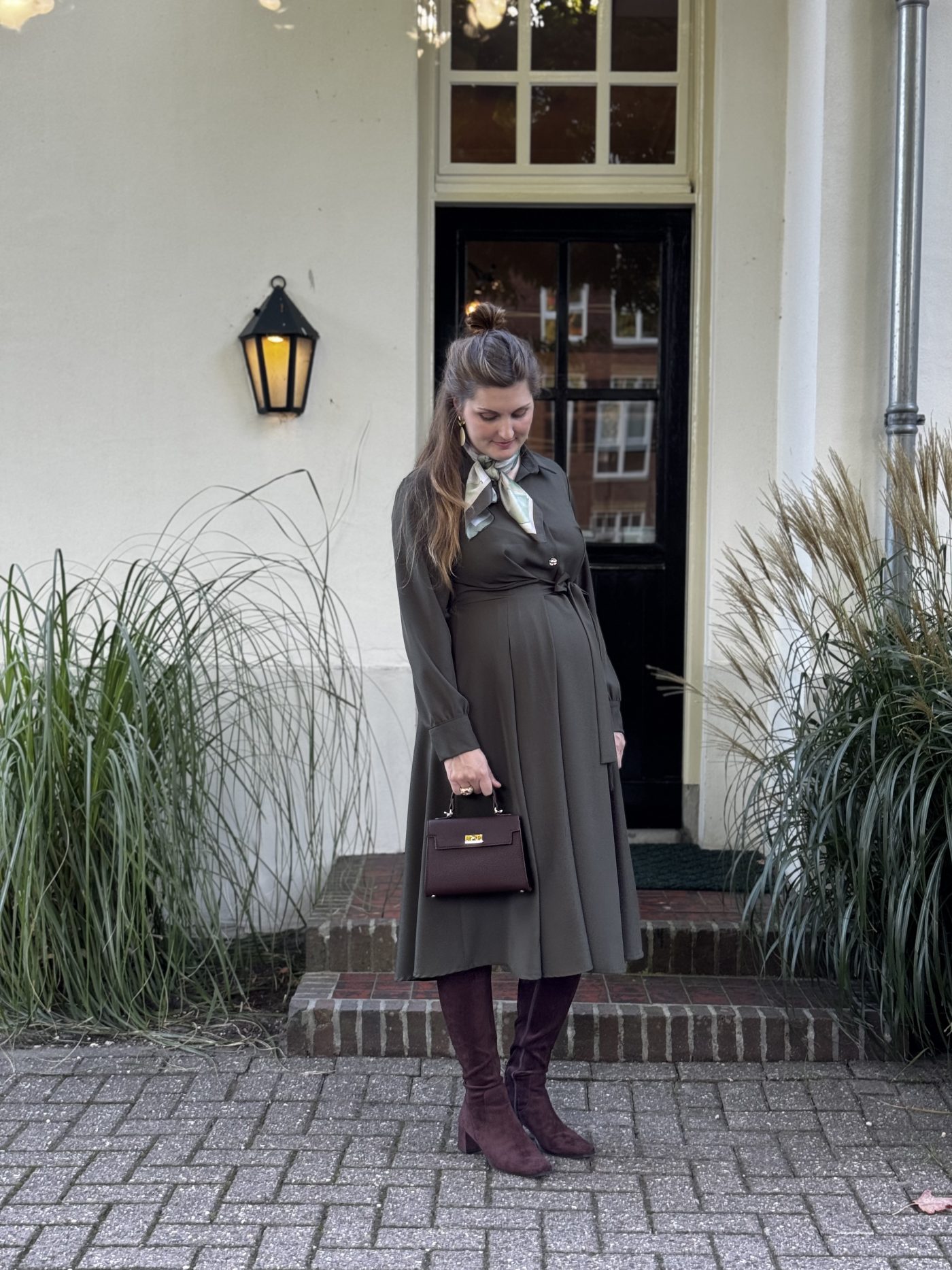 LéLorah dress Mieke kaki