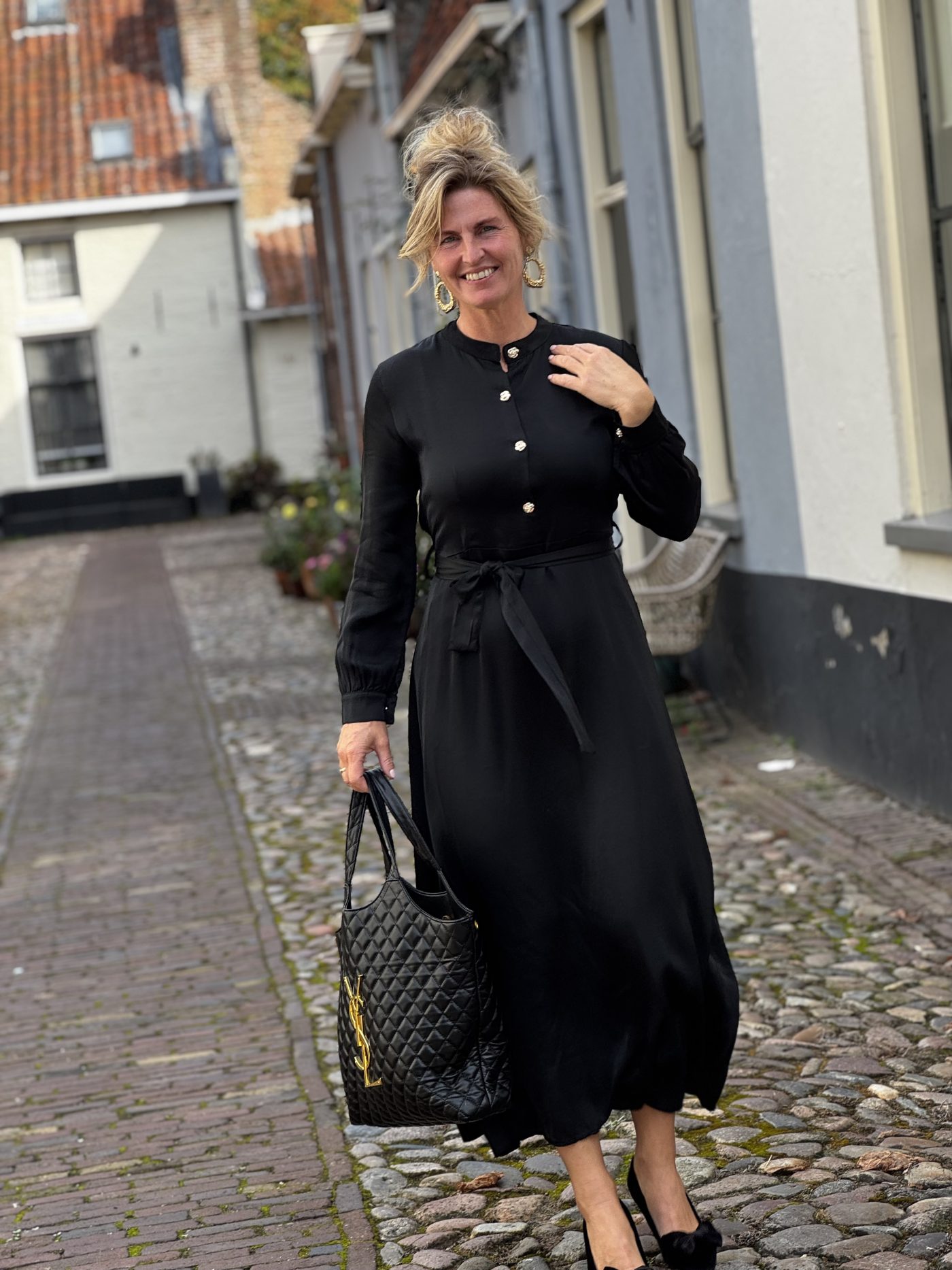 LeLorah Lizzy jurk zwart